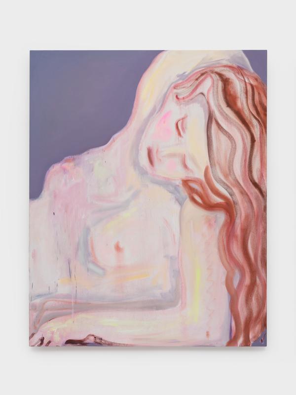 The Softest One , 2024 - 2025. Oil on canvas, 60 x 48 inches