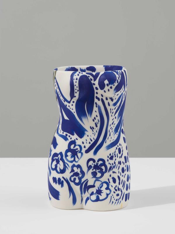 Untitled as Yet , 2016, porcelain, 7.25 x 4 x 3.5 in, 18.4 x 10.2 x 8.9 cm