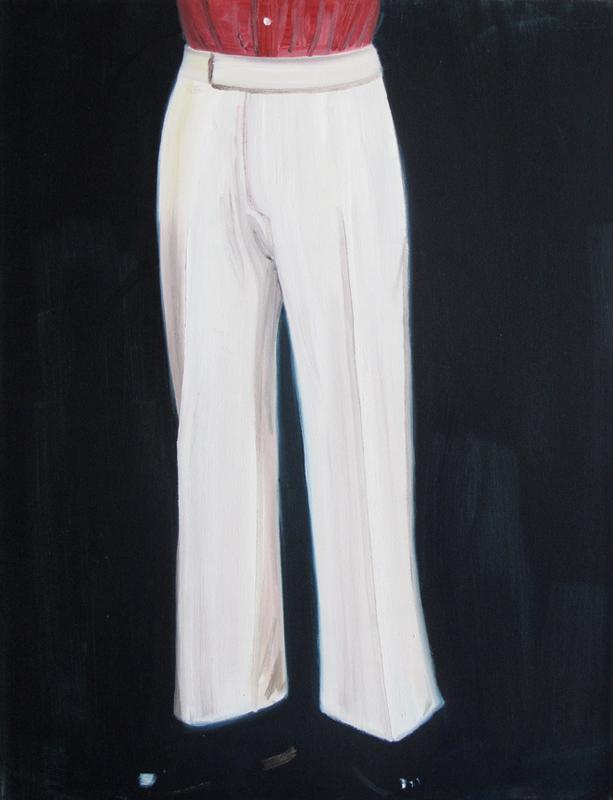 Slacks , 2002, oil on canvas, 35.04 x 27.56 in, 89 x 70 cm