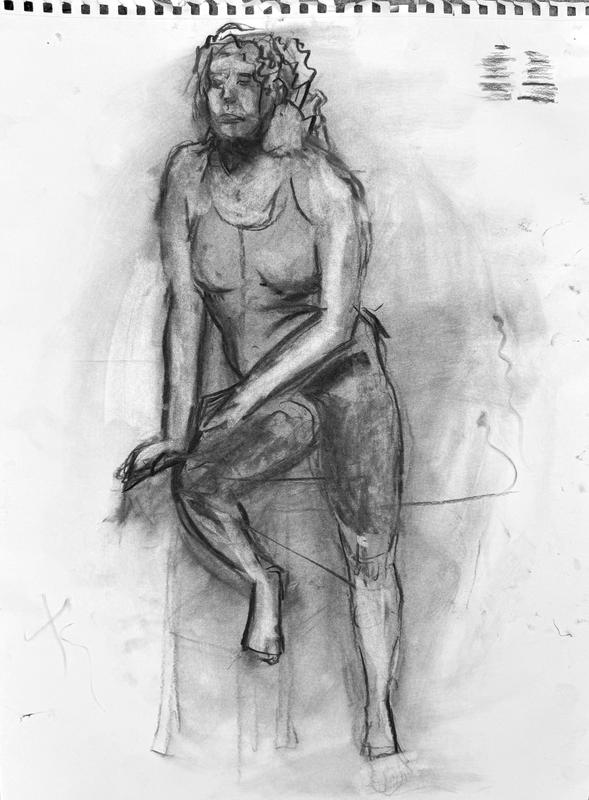 Ian Trout Life Drawing Of Lynette Tds Spring 2025