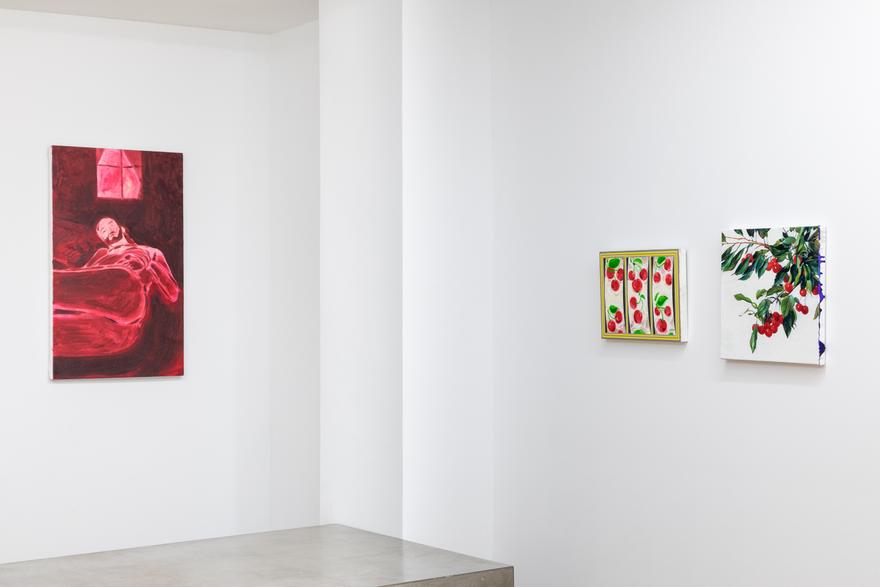 Tulips  (installation view).