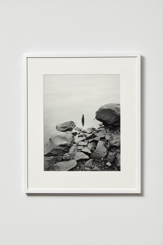 Daniel Rampulla , Hudson River Mirro r, 2020. Gelatin silver print. 20 x 16 inches.
