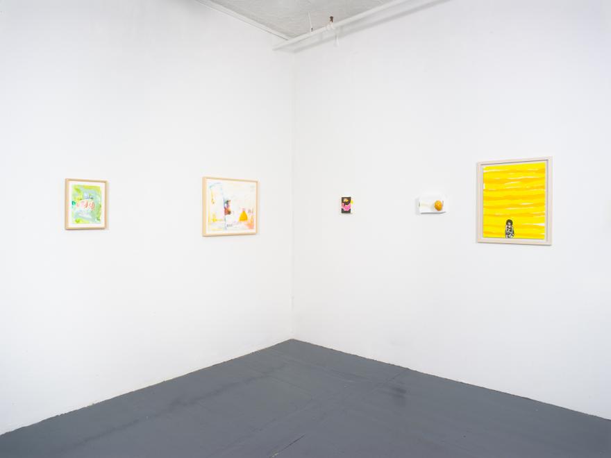 Hannah Beerman: Delicate Rubbernecking (installation view). 