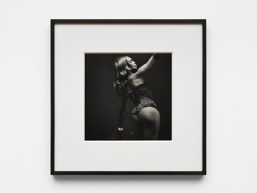 Connie , 2021. Gelatin silver print. 9 x 9 inches. Framed: 15 1/2 x 15 1/2 inches. Edition of 5 + 2 AP.