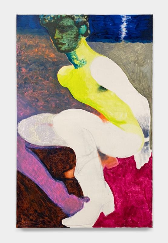 Alex Foxton,  Alan Lynes , 2023. Oil on canvas. 51 1/8 x 31 7/8 inches.