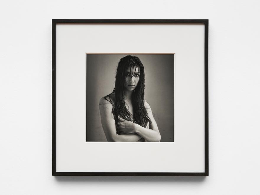 Martine , 2022. Gelatin silver print. 9 x 9 inches. Framed: 15 1/2 x 15 1/2 inches. Edition of 5 + 2 AP.