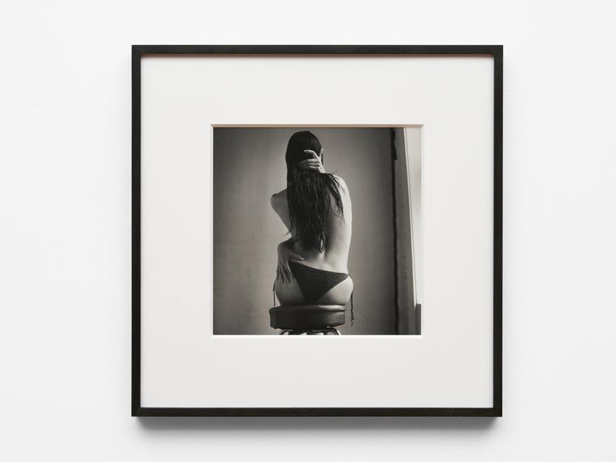 Martine , 2022. Gelatin silver print. 9 x 9 inches. Framed: 15 1/2 x 15 1/2 inches. Edition of 5 + 2 AP.