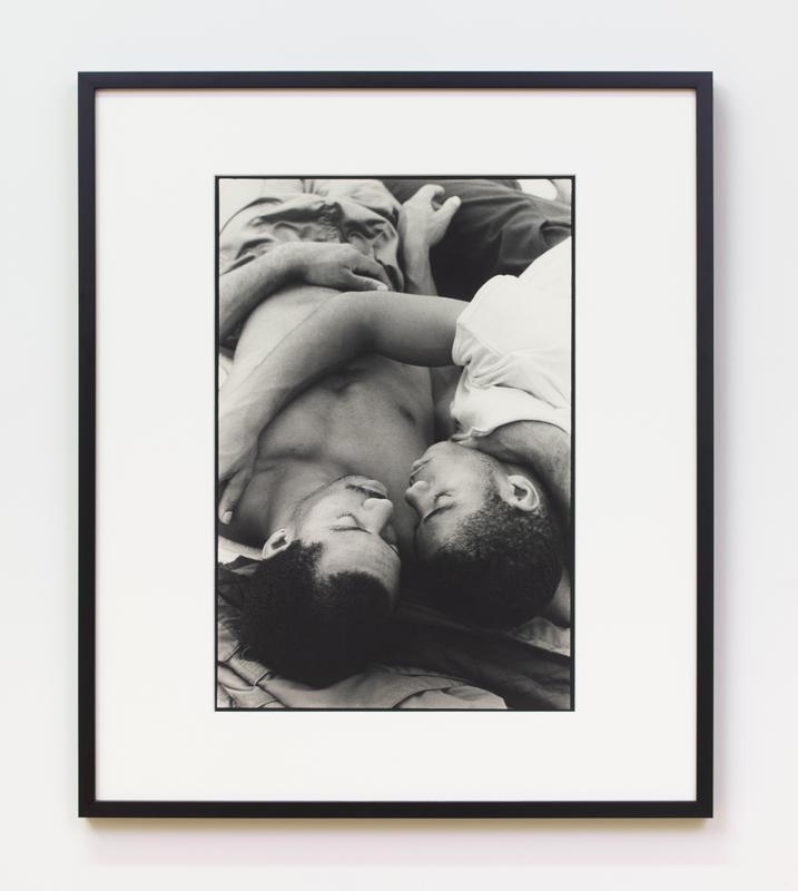 Stanley Stellar ,   Embrace , 1986. Signed and dated 'Stanley Stellar 1986' on verso. Gelatin silver print. 20 x 16 inches.