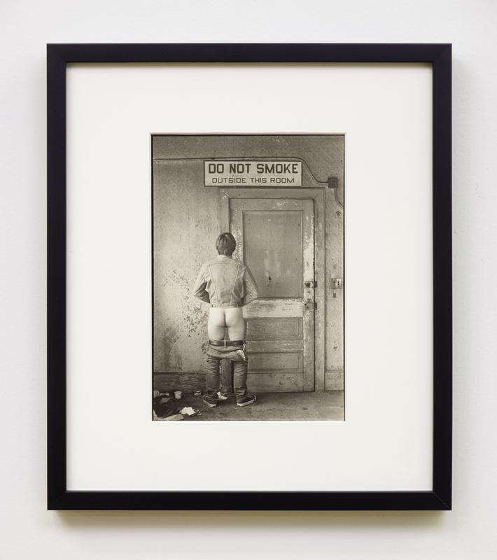 Stanley Stellar ,  Outside This Room , 1978. Signed and dated 'Stanley Stellar 1978' on verso. Gelatin silver print. 10 x 8 inches.