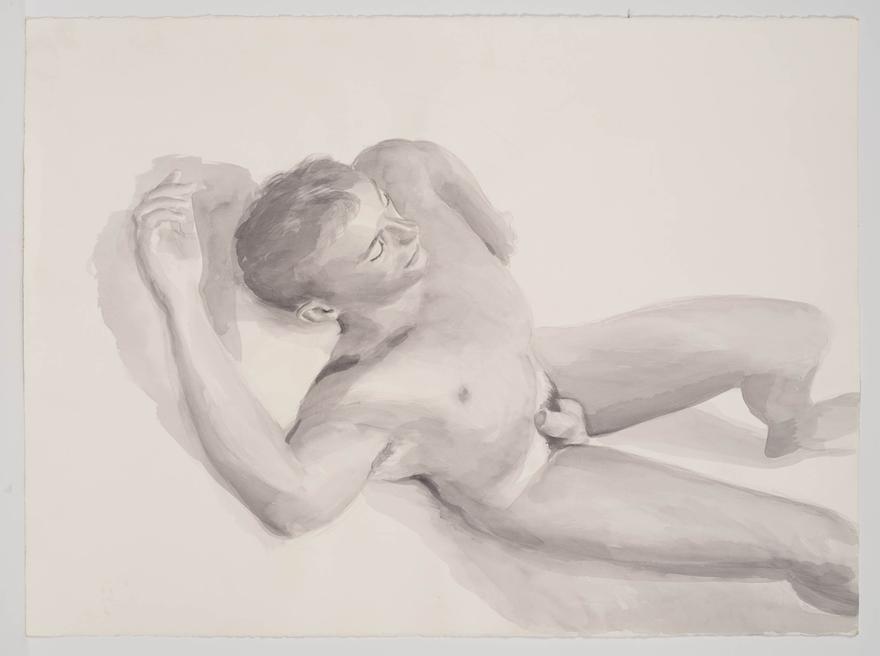 Gilbert Lewis,  Untitled (Reclining Nude) , c. 1980.