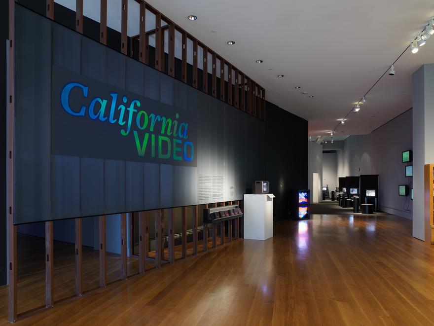 Installation view, "California Video" at the J Paul Getty Museum, Los Angeles, California, 2008 