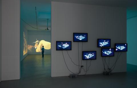 Here Is A Text About The World Installation View 2