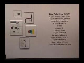 Keep the Faith - Siegen , 2004 Enterance with Siegen drawings Installation view, Museum Fur Gegenwartskunst, Siegen, 2004