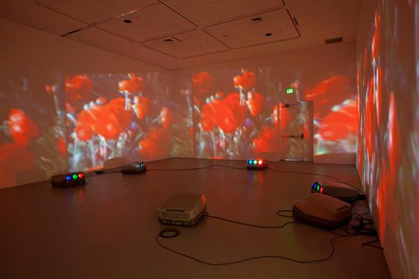 Wicked Witch , 1996 Five (5) video projectors, five (5) media players Dimensions variable Installation view, Orange County Museum of Art, Newport Beach, California, 2009 