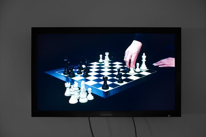 Object Lesson ( Sicilian Dragon) Written by Mick Bighamian, Senior Master September 2007 (Played by Jennifer Acon and Mick Bighamian), 2008  One (1) video monitor, one (1) media player Dimensions variable  
