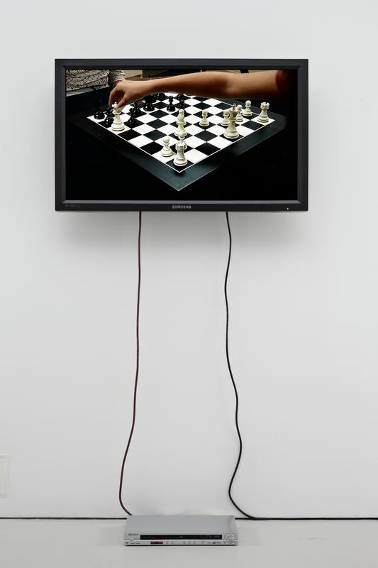 Rrose Selatranny , 2009 One (1) video monitor, one (1) media player Dimensions variable Installation view, David Zwirner, New York, New York, 2009