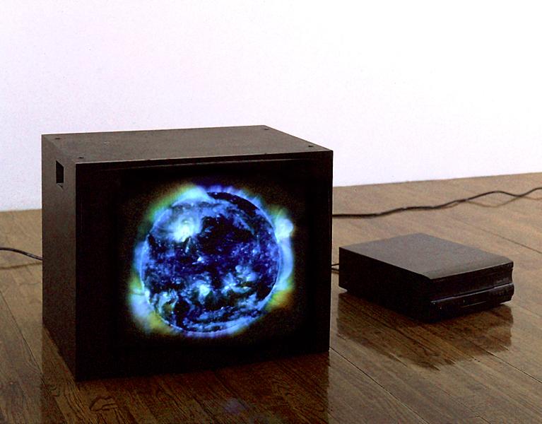 Composite Sun, 2000 One (1) video monitor, one (1) media players Dimensions variable 