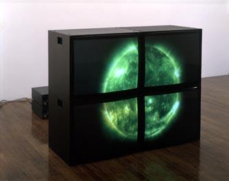 Webvideowall Green Sun