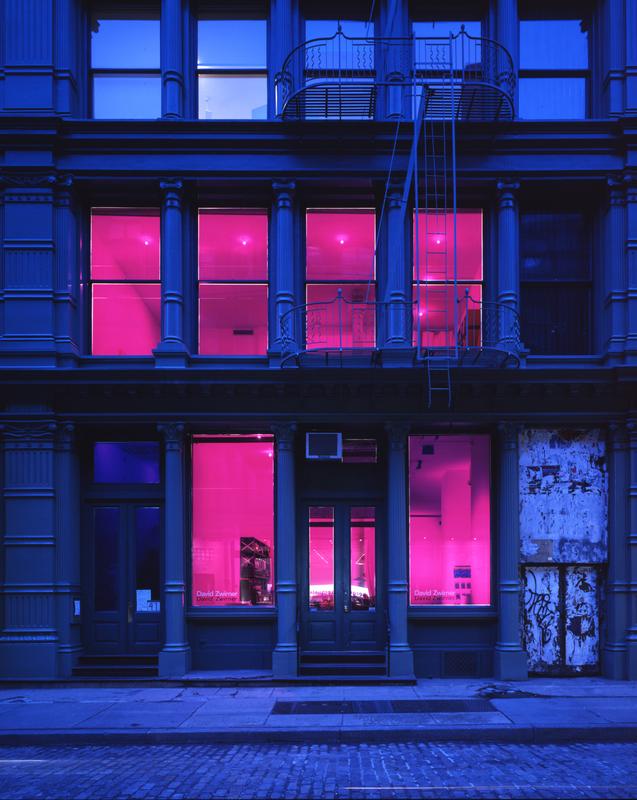 The sky is unfolding beneath you , 2001 Installation view, David Zwirner, New York, NY 