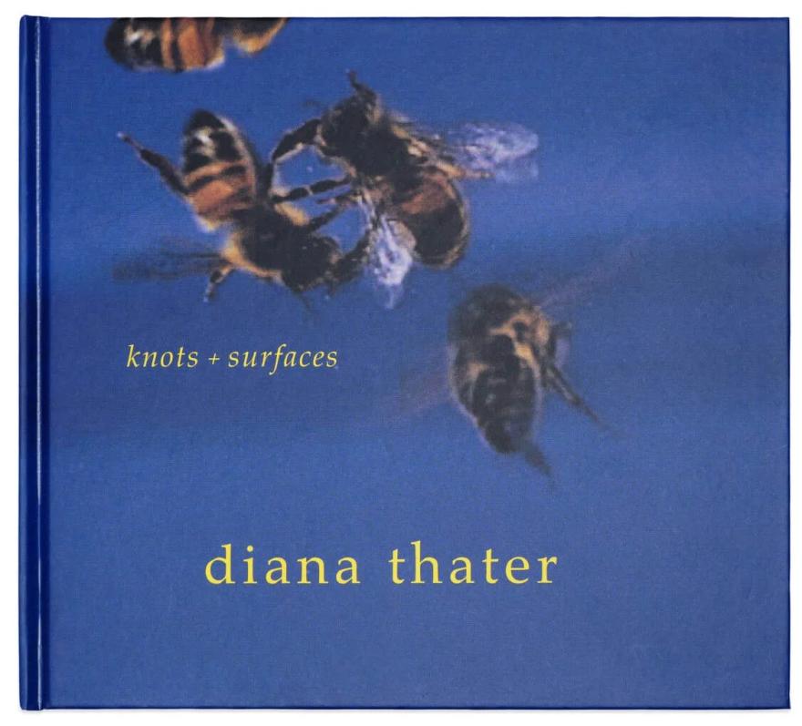 This book documents a year-long exhibition entitled  Knots + Surfaces , at Dia Center for the Arts from January 2001 through January 2002, in which Diana Thater presented a large-scale, multiprojection video installation specifically designed to interact with the open architectural space of Dia's third-floor gallery. A charged environment, combining layered projections with a wall of clustered monitors, becomes a metaphorical charting of multidimensional space. Referring to a recent mathematical hypothesis that correlates a complex, six-dimensional spatial model to a map of a honey bee's dance, Thater expands her abiding concern with the intersection of nature and culture. Along with an introduction to both her work and the exhibition by Lynne Cooke, the book includes an essay on Thater's work by Akira Lippit. Edited by Lynne Cooke and Karen Kelly. Essays by Lynne Cooke and Akira Mizuta Lippit